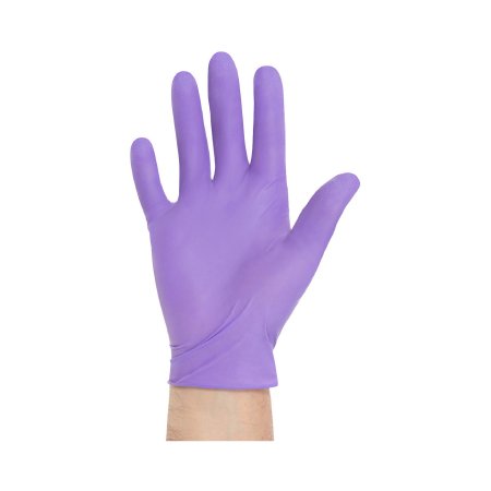 Gloves Exam Purple Nitrile-Xtra™ X-Large NonSterile Nitrile Extended Cuff Length Textured Fingertips Purple Chemo Tested (50/BX 10BX/CS) by O&M Halyard  ID 50604